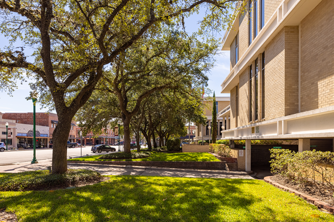 Downtown Conroe, Texas.